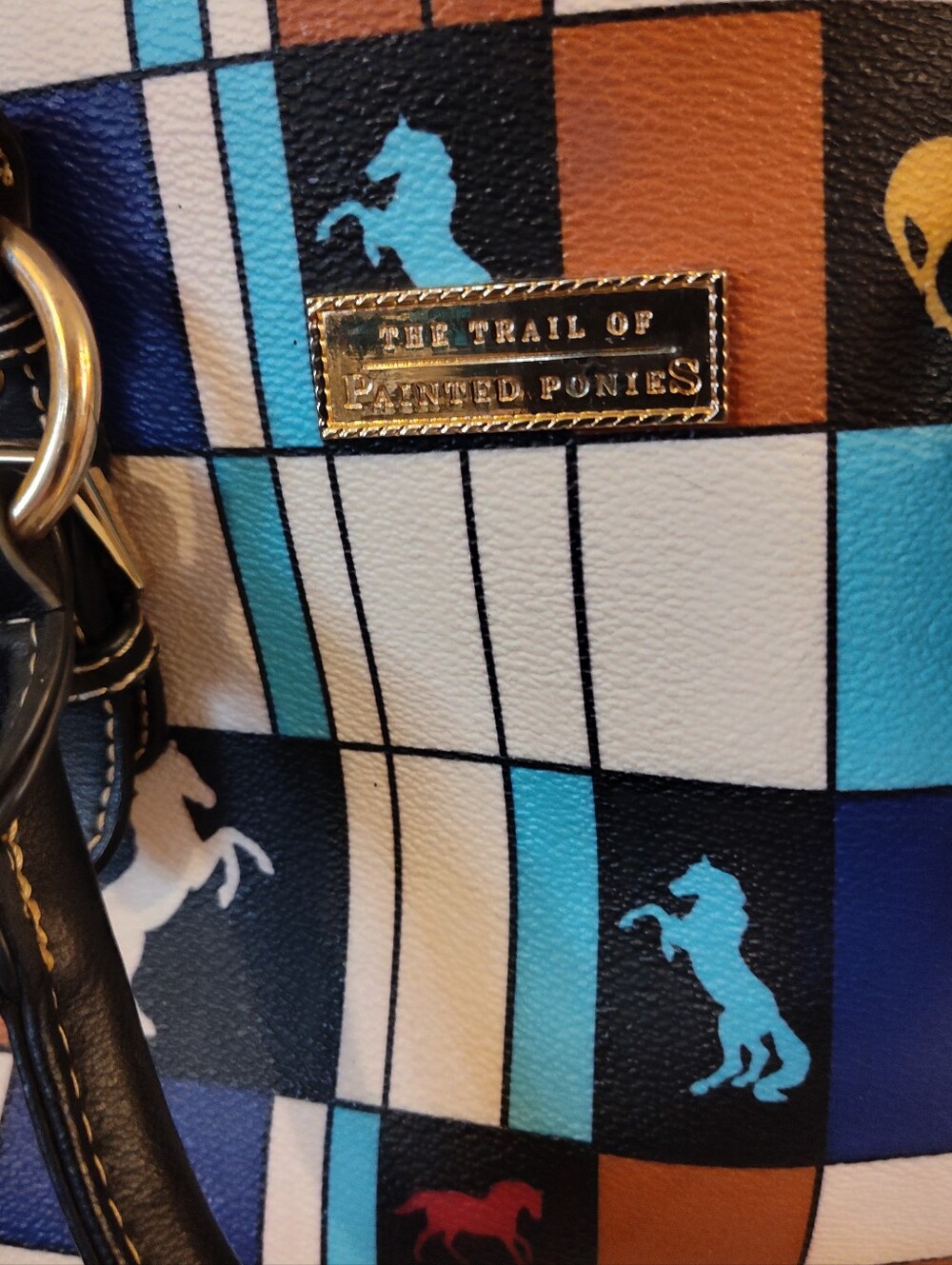 The Trail Of The Painted Ponies Handbag With Crossbody Strap - Picture 3 of 10